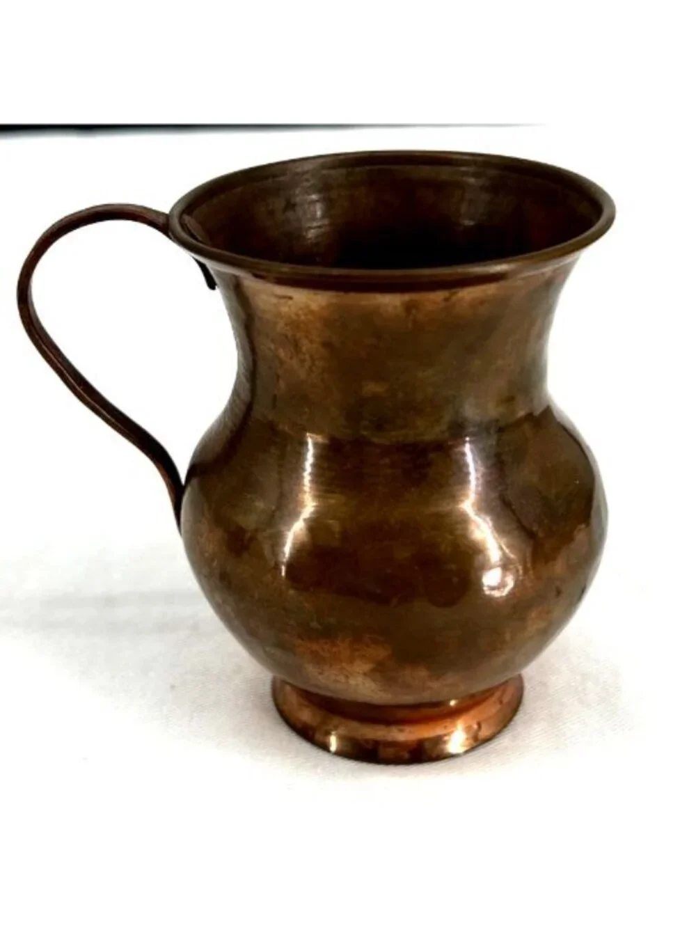 Copper Pitchers Hand Hammered Mini 3-3.5